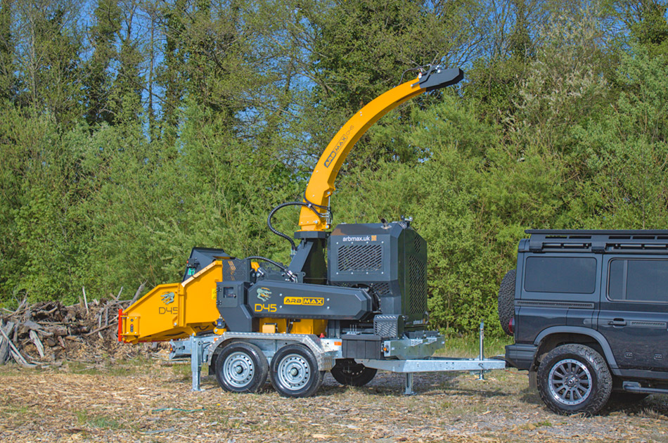 ARBMAX D35 hakselaar op aanhanger ARBMAX D35 hakselaar op aanhanger